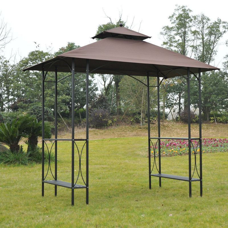 Waller 2.5m x 1.5m Metal BBQ Gazebo