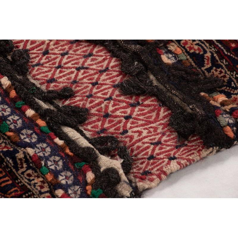 Antique One-of-a-Kind 1'8X3'8 Hand Knotted Area Rug