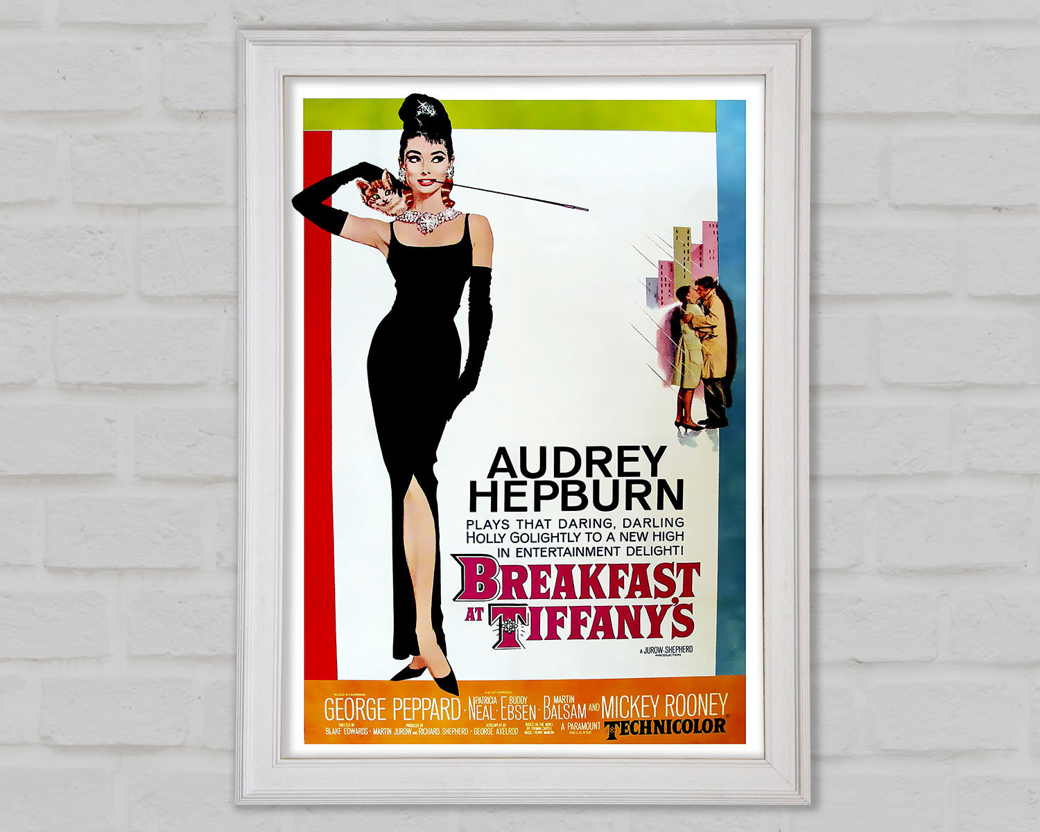 Bright Star Audrey Hepburn Breakfast At Tiffanys Poster - Single ...