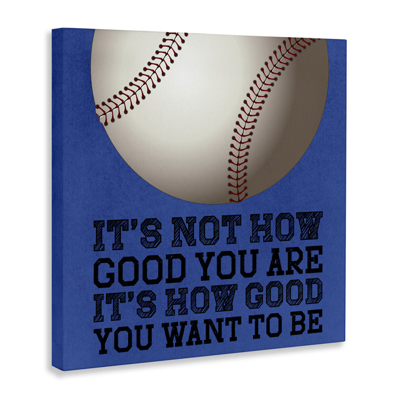How Good You Want To Be Canvas, design by Marcus Prime, 17" H x 17" W