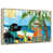 Floating Frame Natural Wood selected