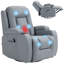 85cm Wide Swivel Home Theatre Recliner