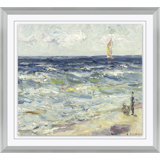 Walk On The Beach Giclee Print by Soicher Marin Archives