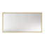 Ensemble de table basse et de table d'appoint avec plateau en miroir Lilliann Gold Peony and Ginkgo