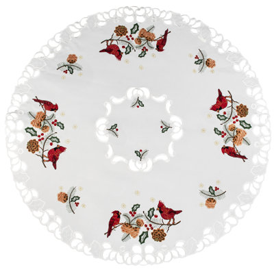 Plateau de table rouge Cardinal (33 po)