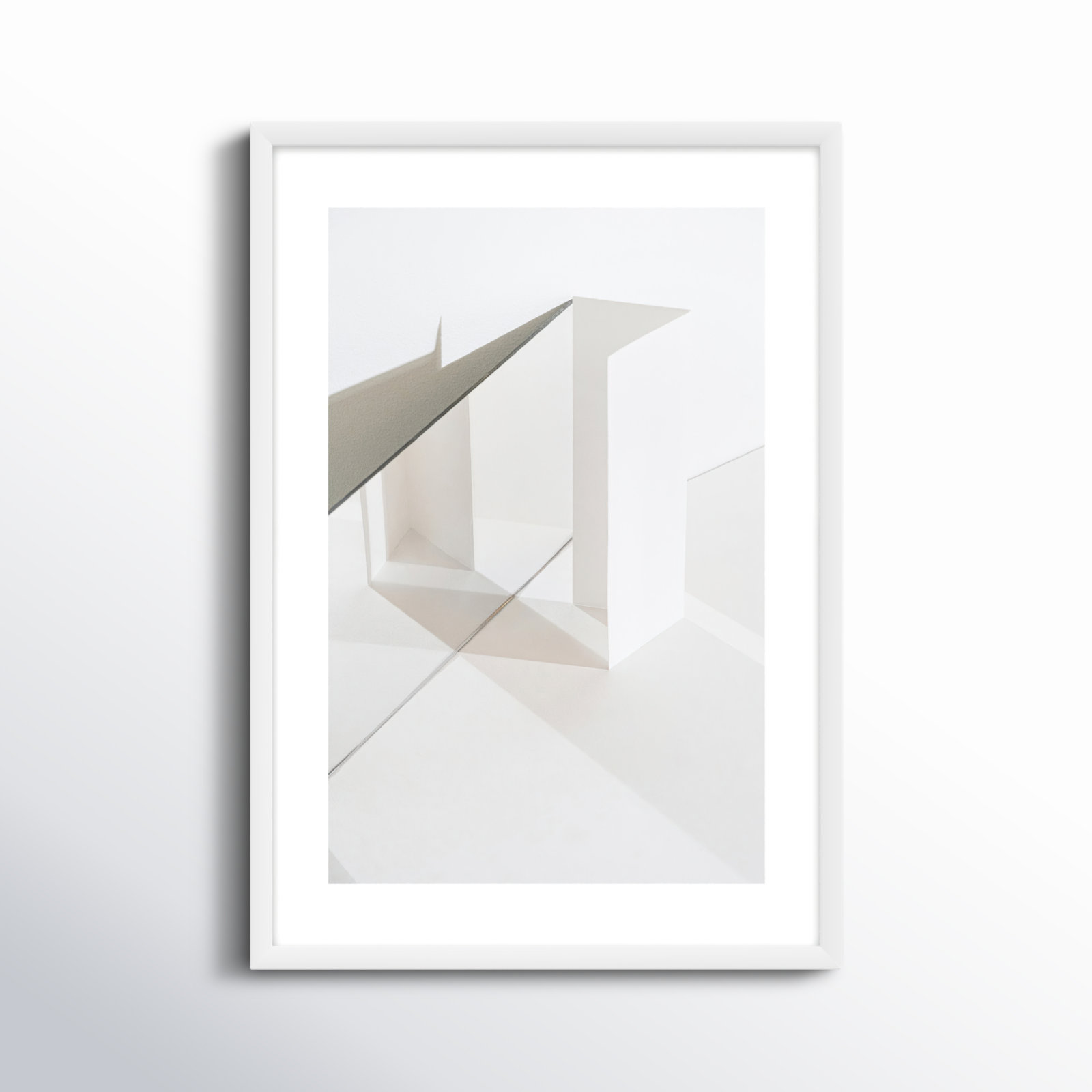 Lucie Clean Slate as an Object 5 by Svetlana Smirnova - Picture Frame Photograph, White, 20" H x 14" W x 1.25" D