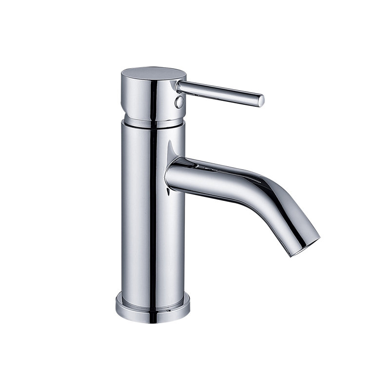 Single-Hole Single-handle Bathroom Faucet, Chrome