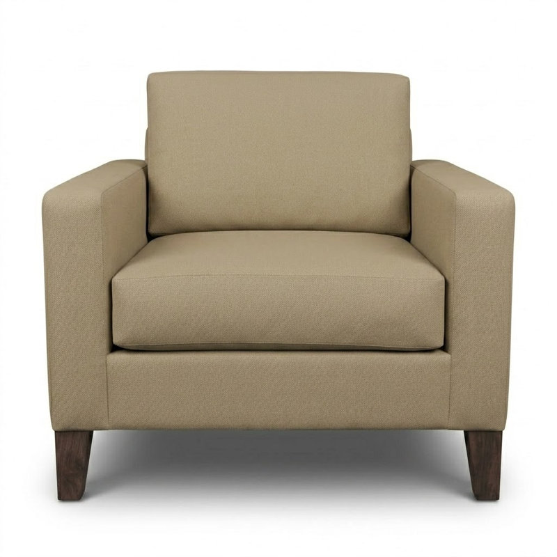 Henry Upholstered Accent Chair, Antic Sahara