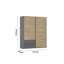 Sevilla sliding door wardrobe-107203657-107203660