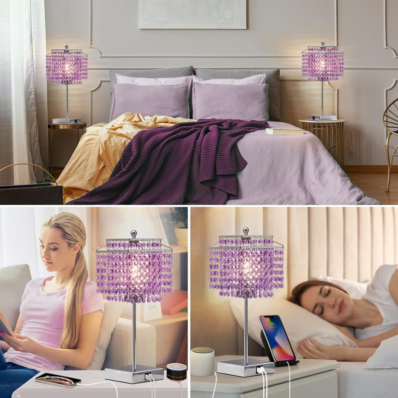 Lampe de fantaisie en métal USB