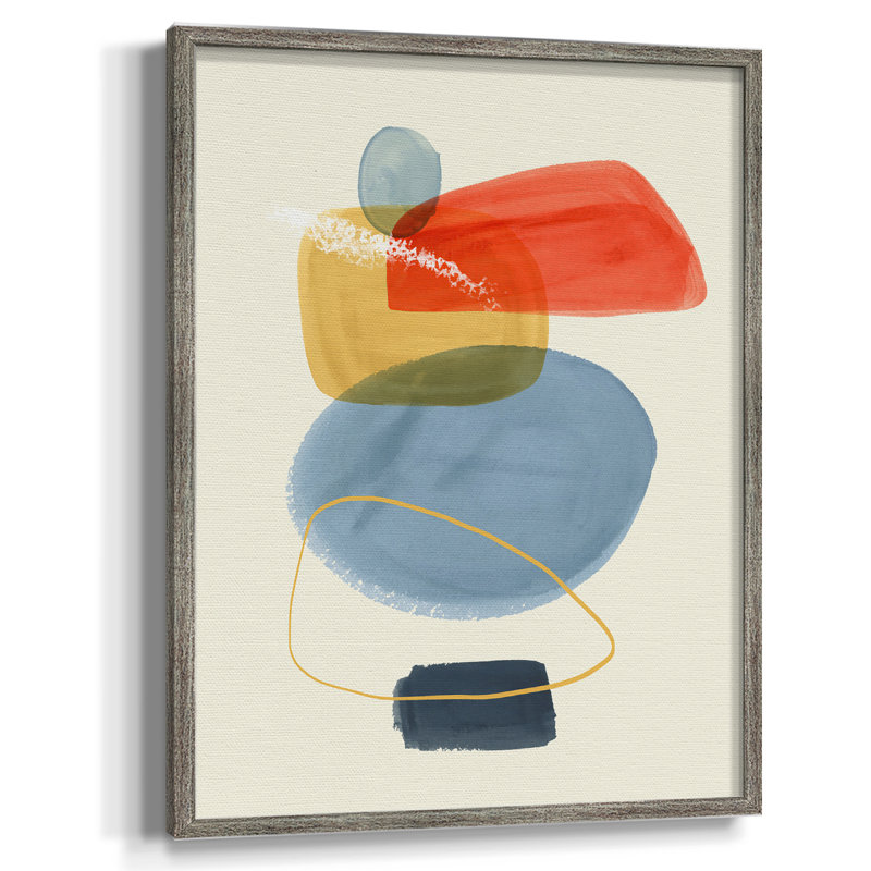 «Bright Color Bundle I», reproduction encadrée - bois massif, H 21 po x l 17 po