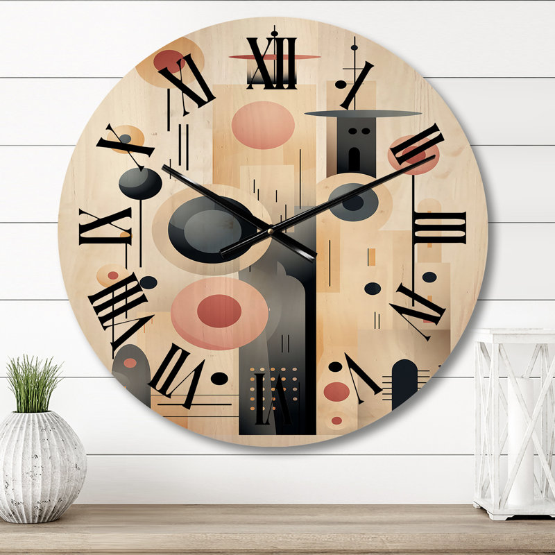 Horloge murale Marjolaine, Moyenne
