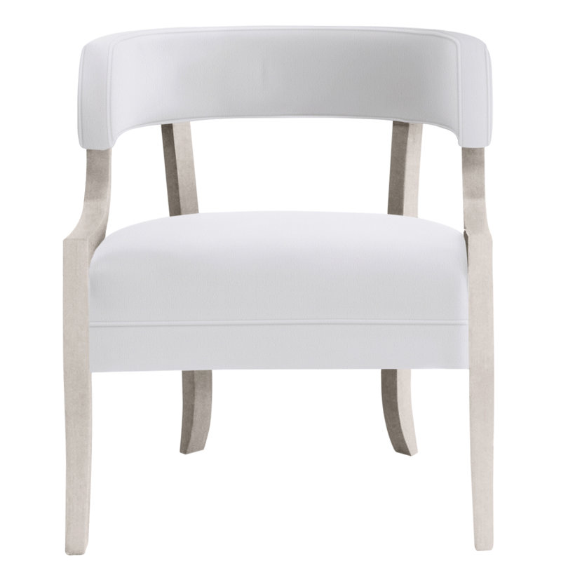 Thom Filicia Home 25"Otisco Chair, Dove Gray, Ozark Marina