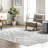Honiton Abstract Blue Area Rug-1864005945