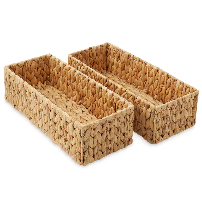 Casafield Seagrass Decorative Basket, Natural