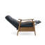 Fauteuil inclinable à accoudoirs en bois-15549674