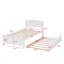 Lit plate-forme avec lit gigogne-1543764216