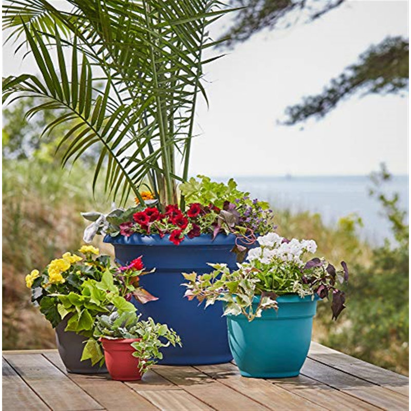 Ketzaly Pot Planter, 5.25" H x 6.5" W x 6.5" D,  Living Green