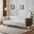 Toochi Fabric Upholstered 3-Seater Sofa