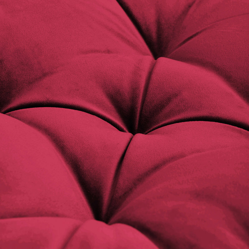 Grand coussin de yoga réversible, Bourgogne