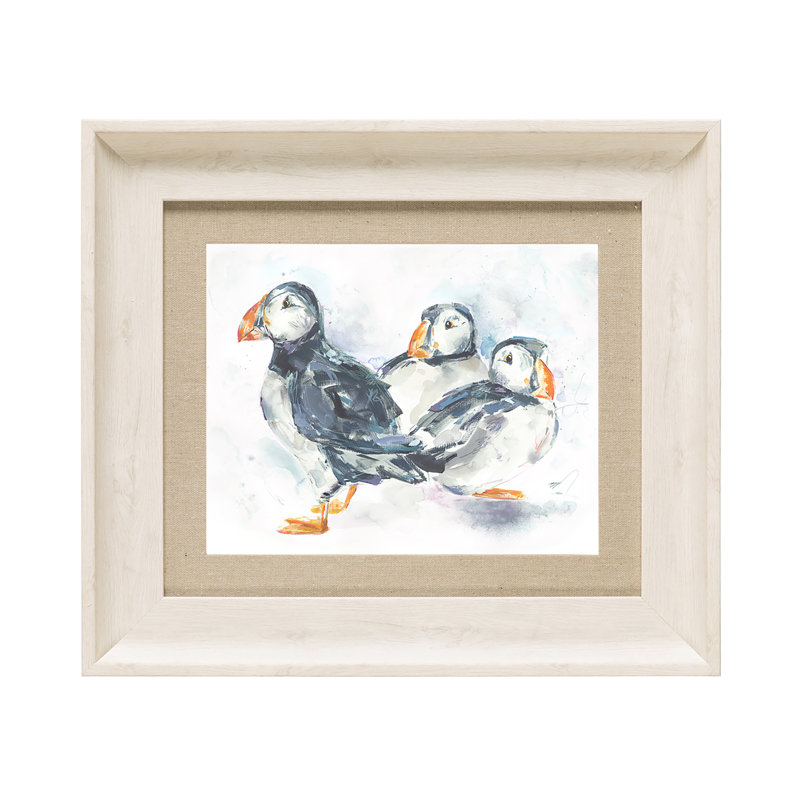 Puffins - Single Picture Frame Print