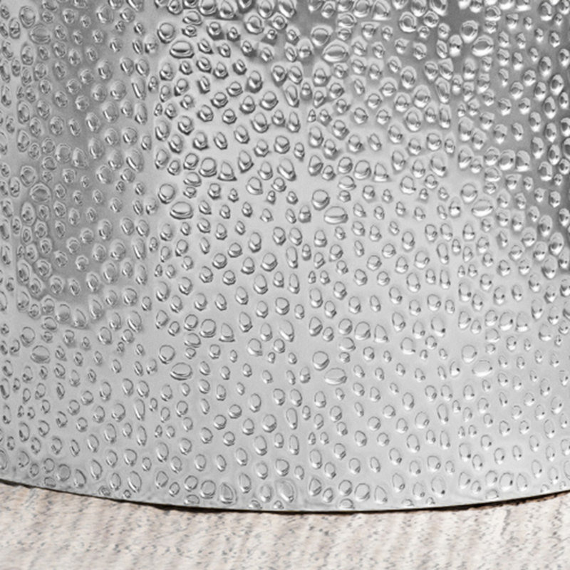 Table d'appoint en métal - Argent