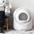 Plastic Self-Cleaning Litter Box-91738745-91738744