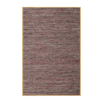 Tapis contemporain brun