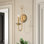Applique murale en acier Bednarz
