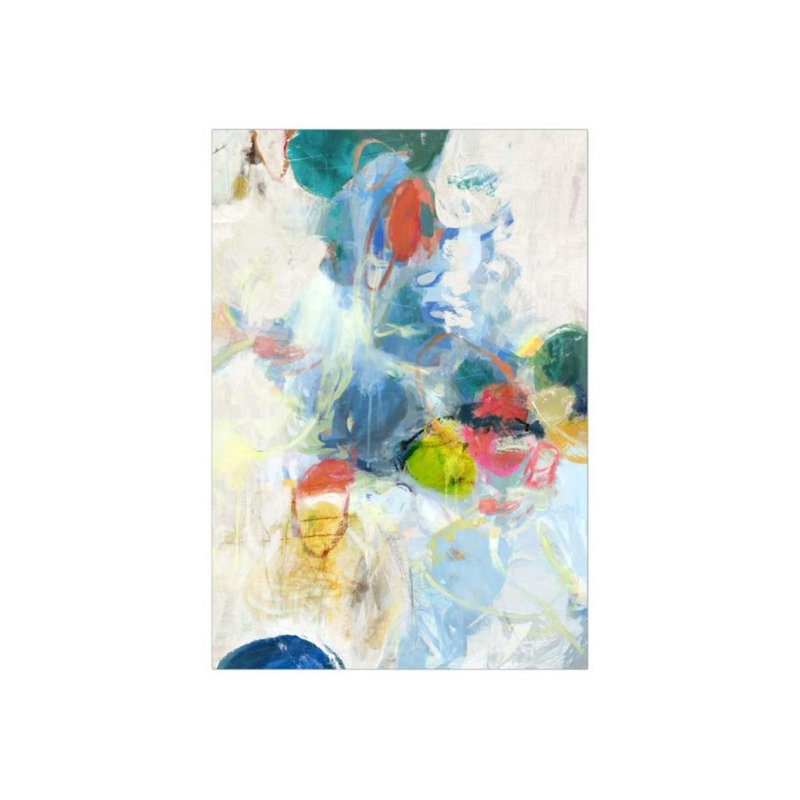Fern Cassidy " Gravity " by Fern Cassidy Painting Print, Outdoor, 57" H x 40" W x 1.5" D
