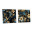 Raquel - Ensemble de 2 peintures murales abstraites en acrylique-103925217