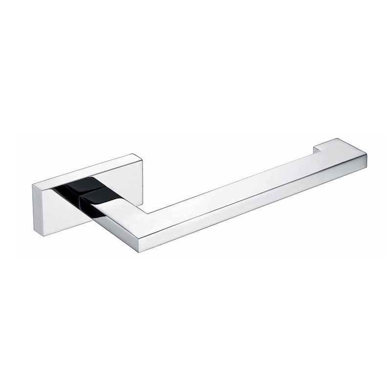 Riva Polished Chrome 3-Piece Rectangular Bathroom Hardware Set