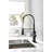 Kitchen Faucets Single Handle Pull Down Sprayer Spring Kitchen Sink Faucet-128500610