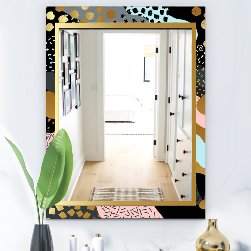 Miroir d'appoint Playful Glam, H 24 po x l 32 po