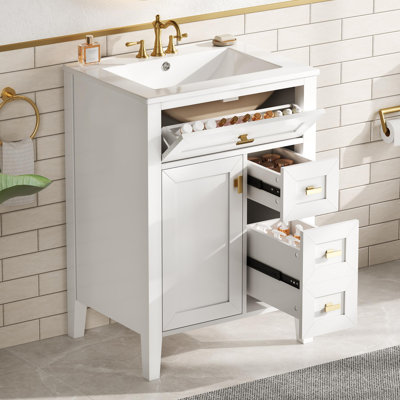 Ensemble de meuble-lavabo avec lavabo