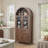 Dome Cabinet,Made Of High-Quality Materials And Antique Craftsmanship, With Large Storage Space-1931556