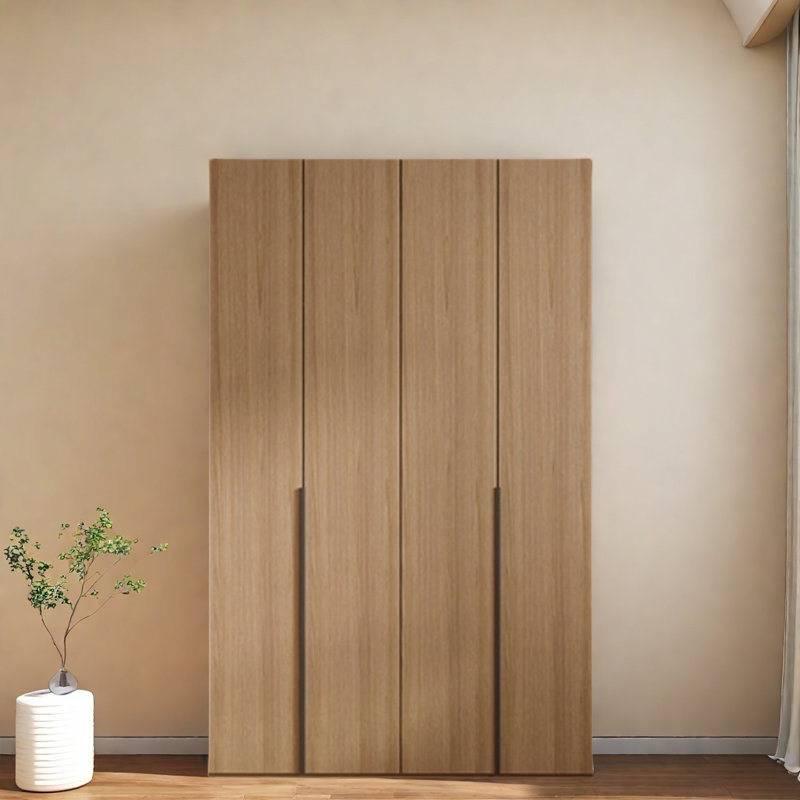 Garde-robe moderne, simple et pratique, H 94,49 po x l 55,12 po x P 21,65 po