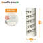 Porte-parapluies Trinx Blagoje, blanc-482255217