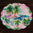 Vida Palm Trees Reversible Round Placemats (Multi)