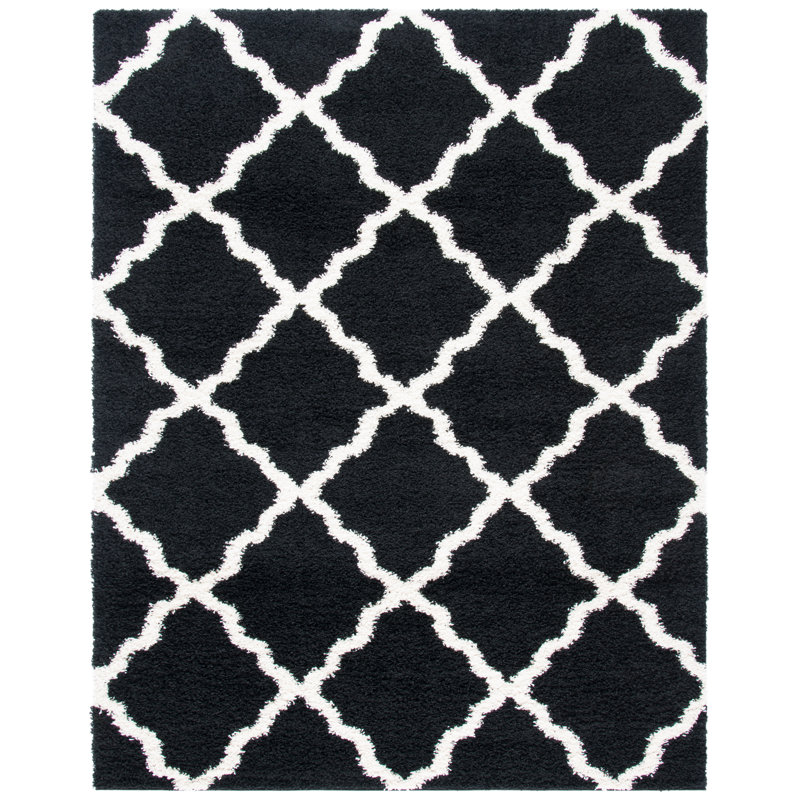 Flagg Hill Sgd-Dallas Shag Performance Geometric Rug, Rectangle 3' X 5'