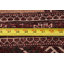 Tapis décoratif en laine de conception unique noué à la main New Age en laine brun 2 pi 1 po x 3 pi