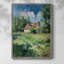 «LANDSCAPES Series XCVII», reproduction encadrée - bois massif-854562559