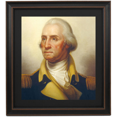 George Washington Portrait by Rembrandt Peale | Framed Print