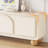 Creamy TV Stand Storage Style