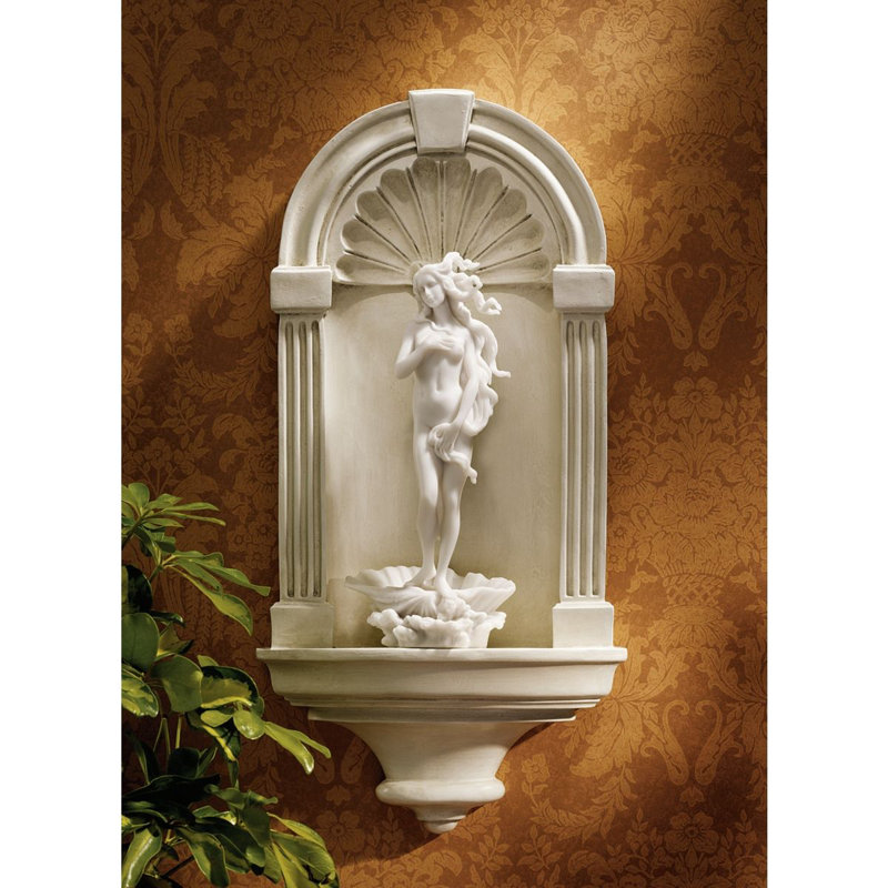 Weather Resistant UV Resistant Plastic Garden Statue, 55cm H x 27cm W x 10cm D