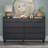 Gheorghe 9 Drawer Solid Wood Double Dresser-79892476