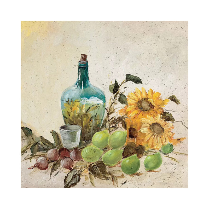 Mediterranean Comp. II by Katharina Schöttler - Wrapped Canvas Painting, 30.48 cm H x 30.48 cm W
