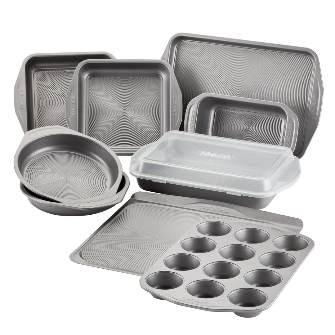 Circulon Nonstick Bakeware Set / Baking Pans, 10 Piece Circulon