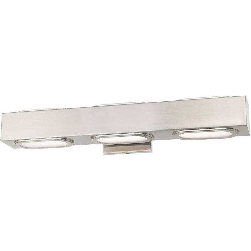 Kimball 3 - Light Bath Bar, Brushed Nickel