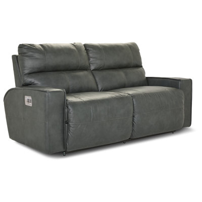 Canapé inclinable en cuir Maddox Power
